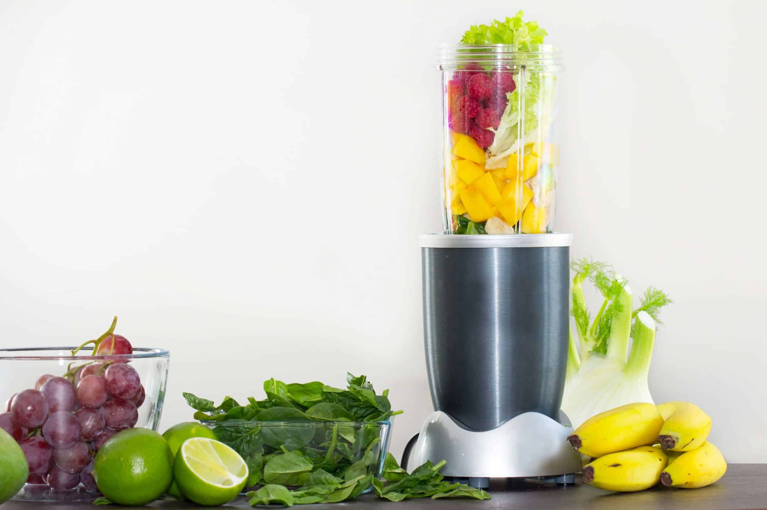 bullet blender on counter top