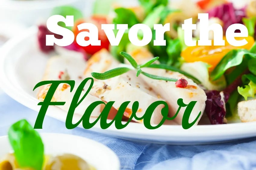 plate of healthy food